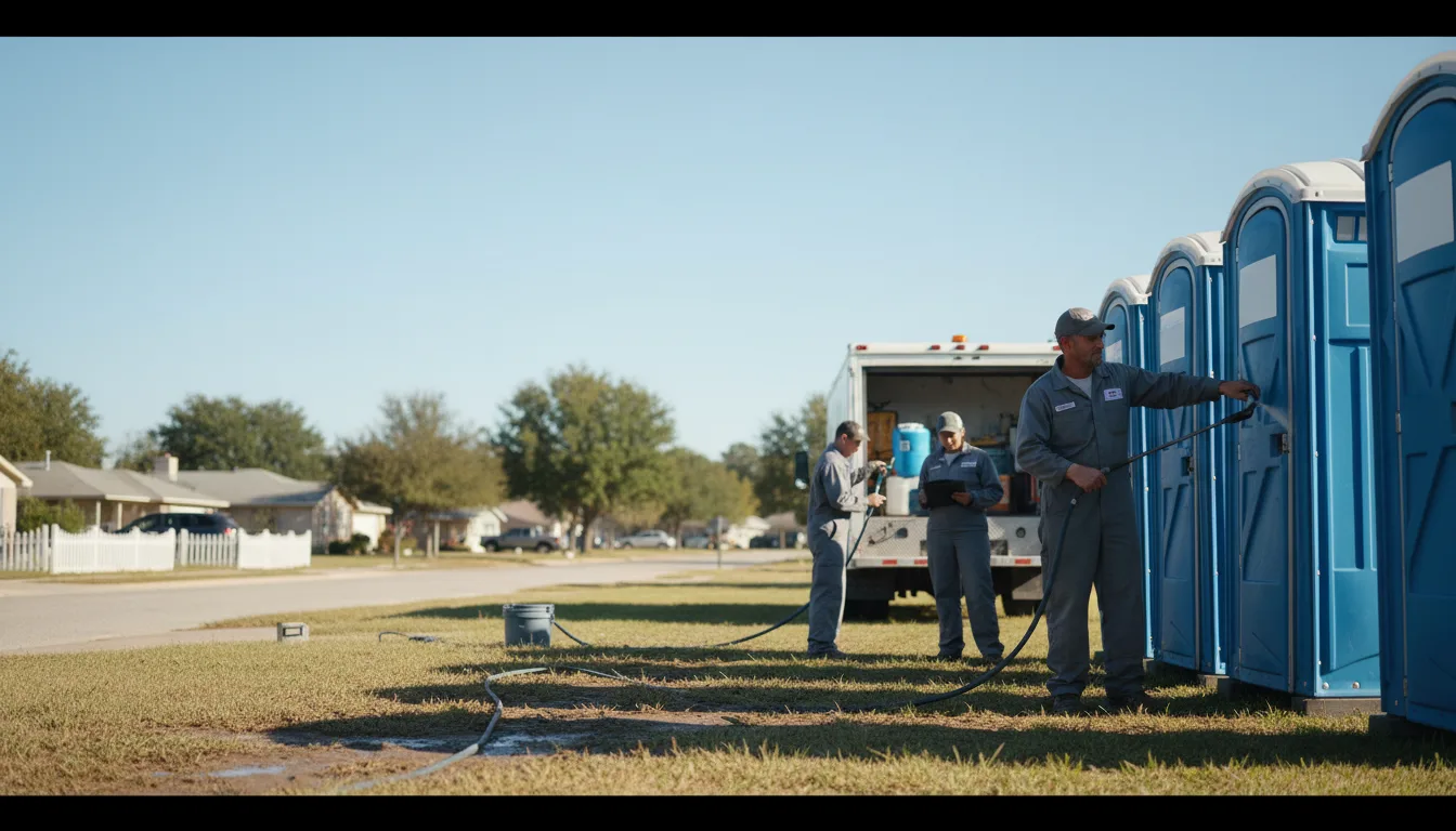 Long-Term Portable Toilet Rental in Carson City, MI near me